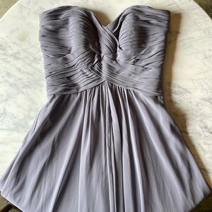 Bari Jay Bridesmaid Dress Size 6 - Stormy